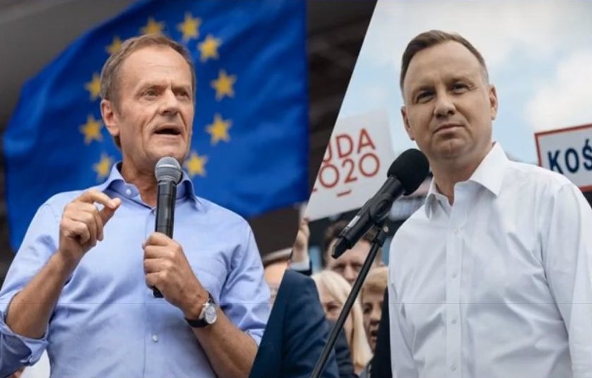 Tusk i Duda