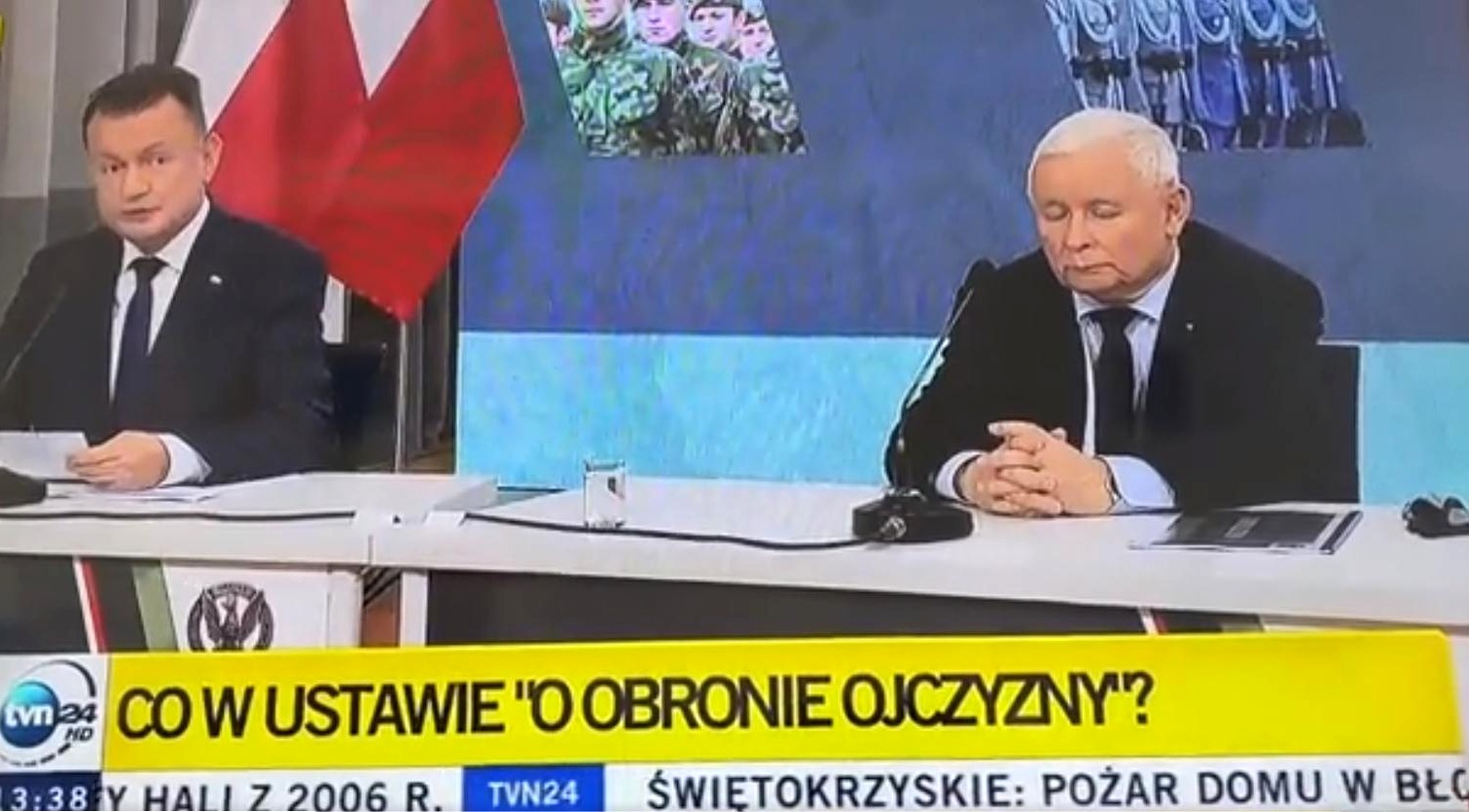 propolski.pl: Opozycja śmieje się ze śpiącego Kaczyńskiego